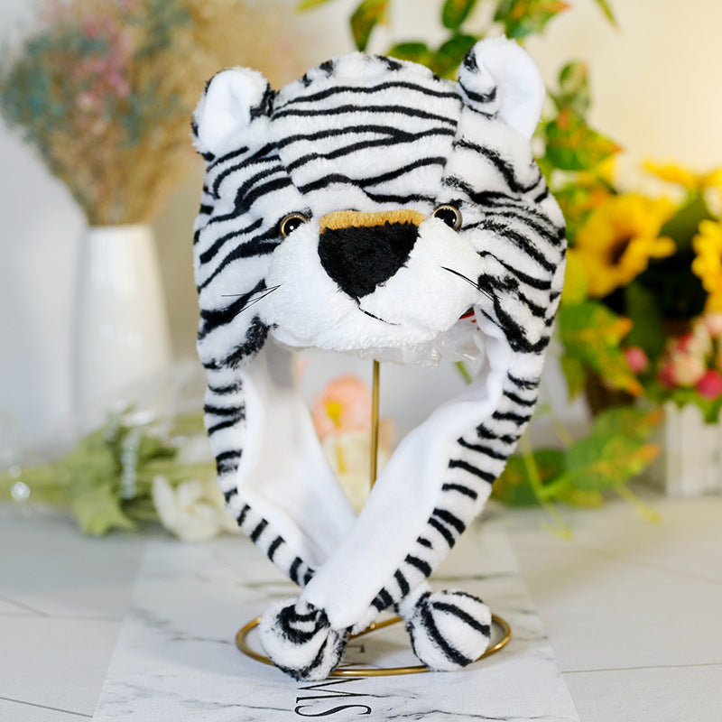 Cartoon Animal Plush Earflap Hat